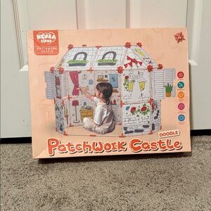 Doodle Patchwork Castle Playhouse